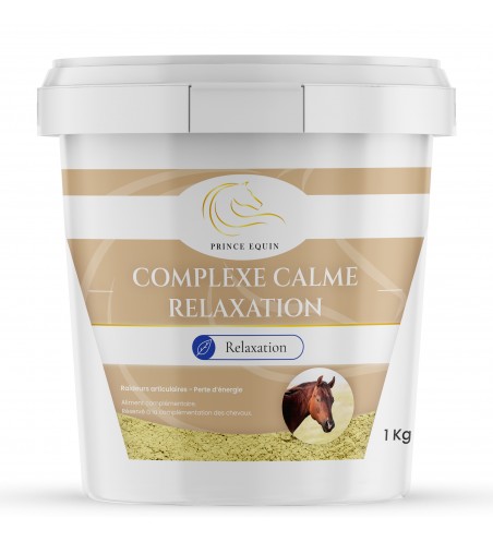 Complexe Relaxation - Anti-stress naturel cheval - Nervosité